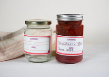 Load image into Gallery viewer, Decorative freezer fridge labels, cute labels, self adhesive and removable labels, vinyl labels, pantry stickers.