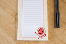 Load image into Gallery viewer, grocery list notepad, grocery shopping for kids, grocery list pad, market list, grocery shopping list.