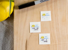 Load image into Gallery viewer, date opened food sticker, durable oil resistant food sticker, use by, best before, kitchen food label, fridge food label, kitchen organization, organization label, pantry labels, food container label, canning label, date food sticker