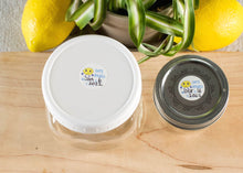 Load image into Gallery viewer, Lemon Open Date Labels, Write-On Food Storage Stickers, 1"x1"Circles, Pack of 36