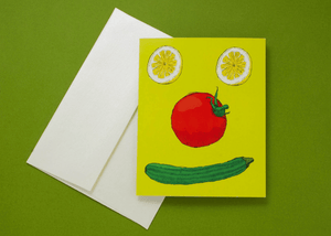 Pickle greeting Card